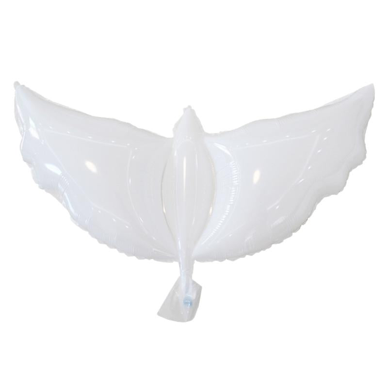40" White Dove Shaped Balloon