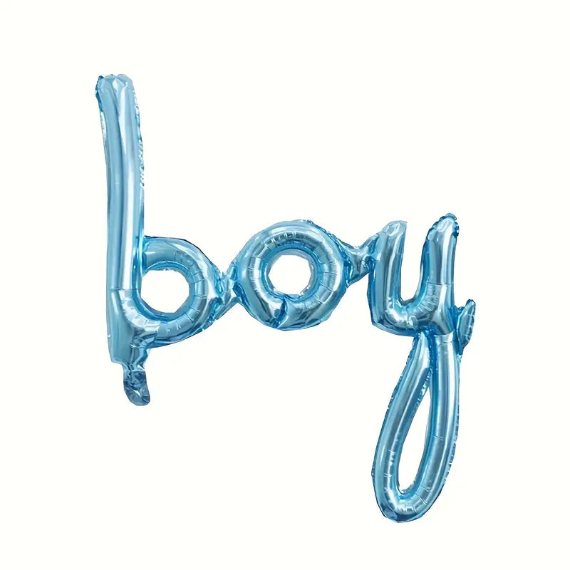 30" Boy/Girl Word Foil Balloon