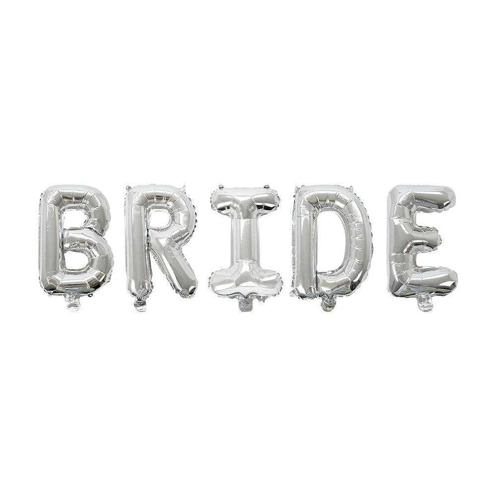 Bride (Letters) Foil Balloon