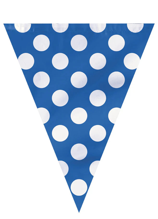 Polka Dot Party Flags