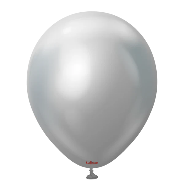Silver - Chrome Colors Latex Balloon