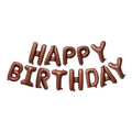 16" Happy Birthday Banner Foil Balloon