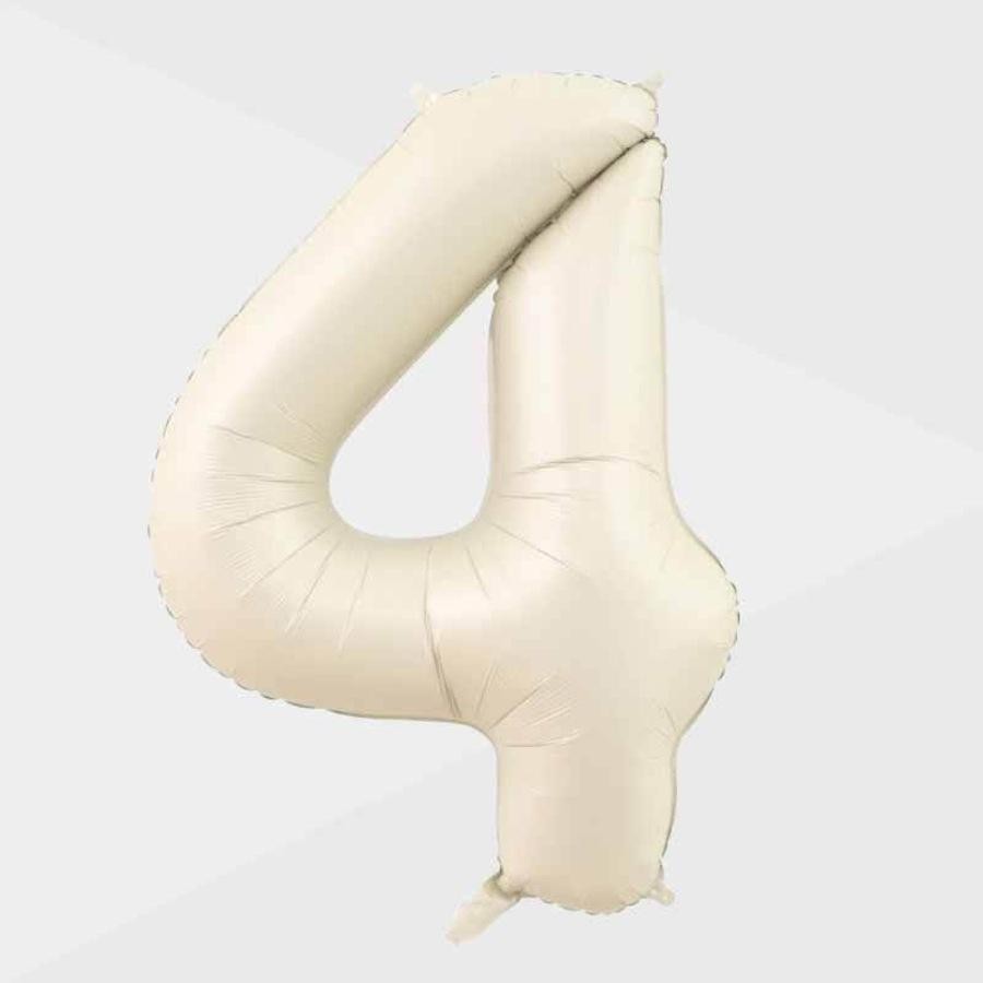 34" Numbers - Off-White