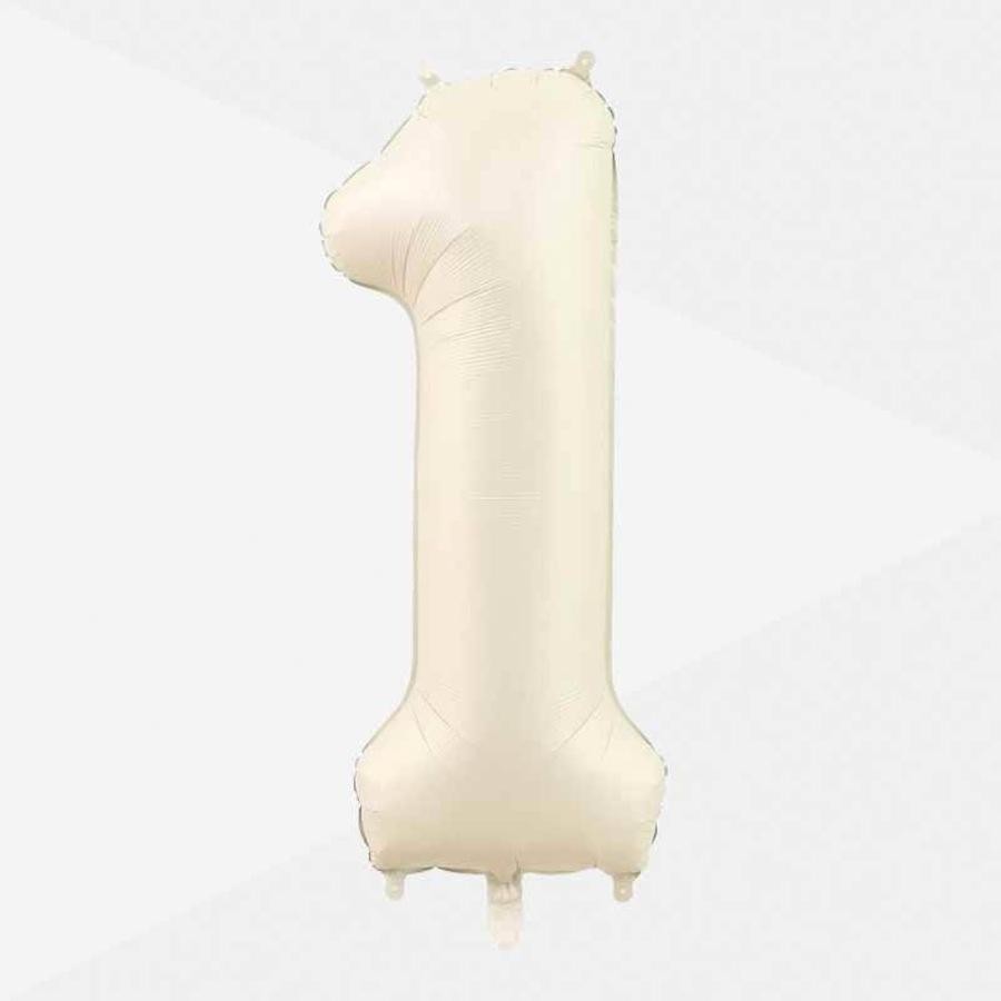 34" Numbers - Off-White