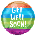 10" Get Well Soon Foil Balloon