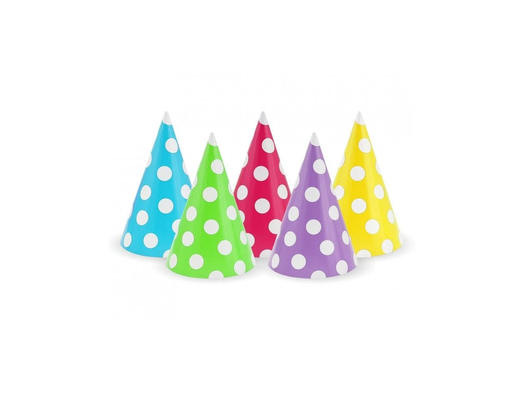Polka Dot Party Paper Hat