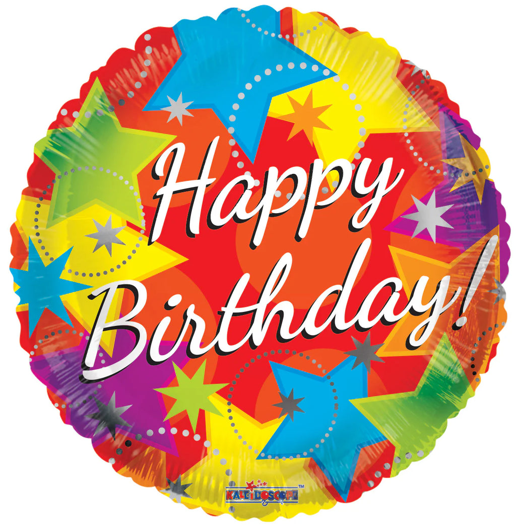 10" Happy Birthday Foil Balloon