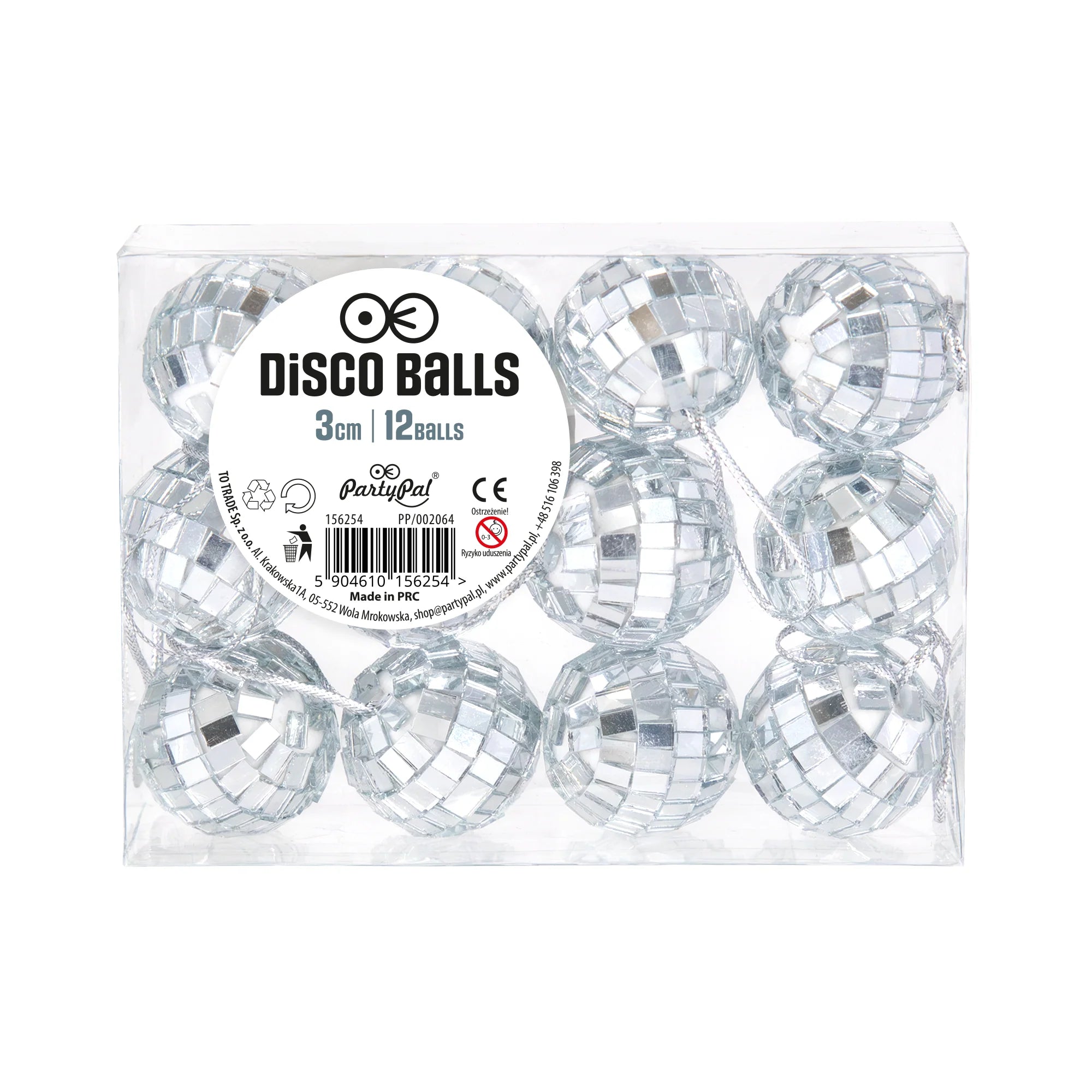 1.2" Mirror Disco Balls Decoration