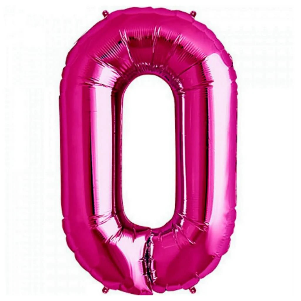 34" Numbers - Pink