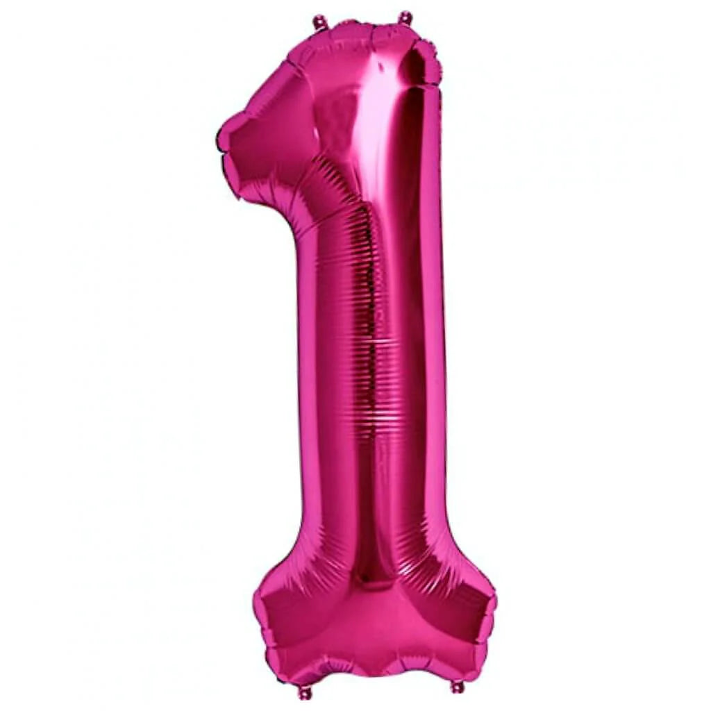 34" Numbers - Pink