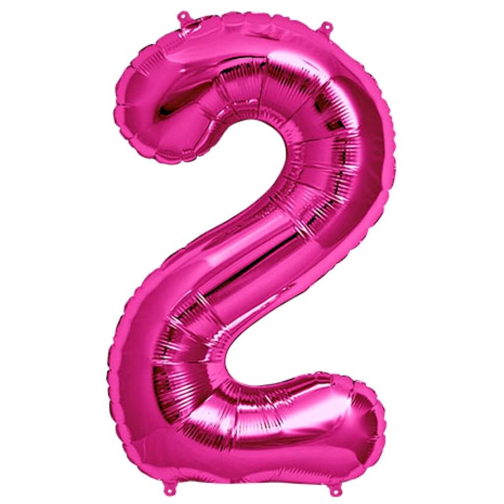 34" Numbers - Pink