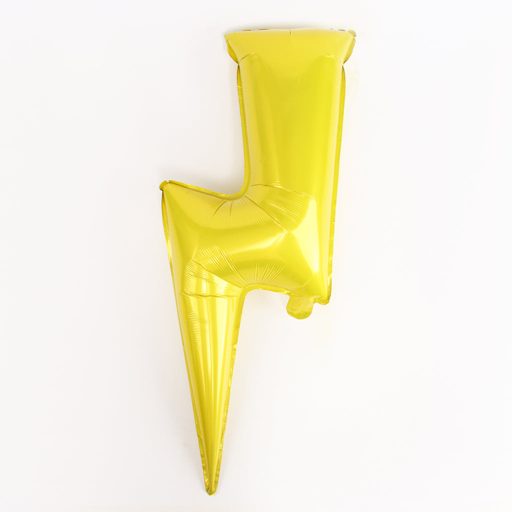 Lightning Bolt Foil Balloon