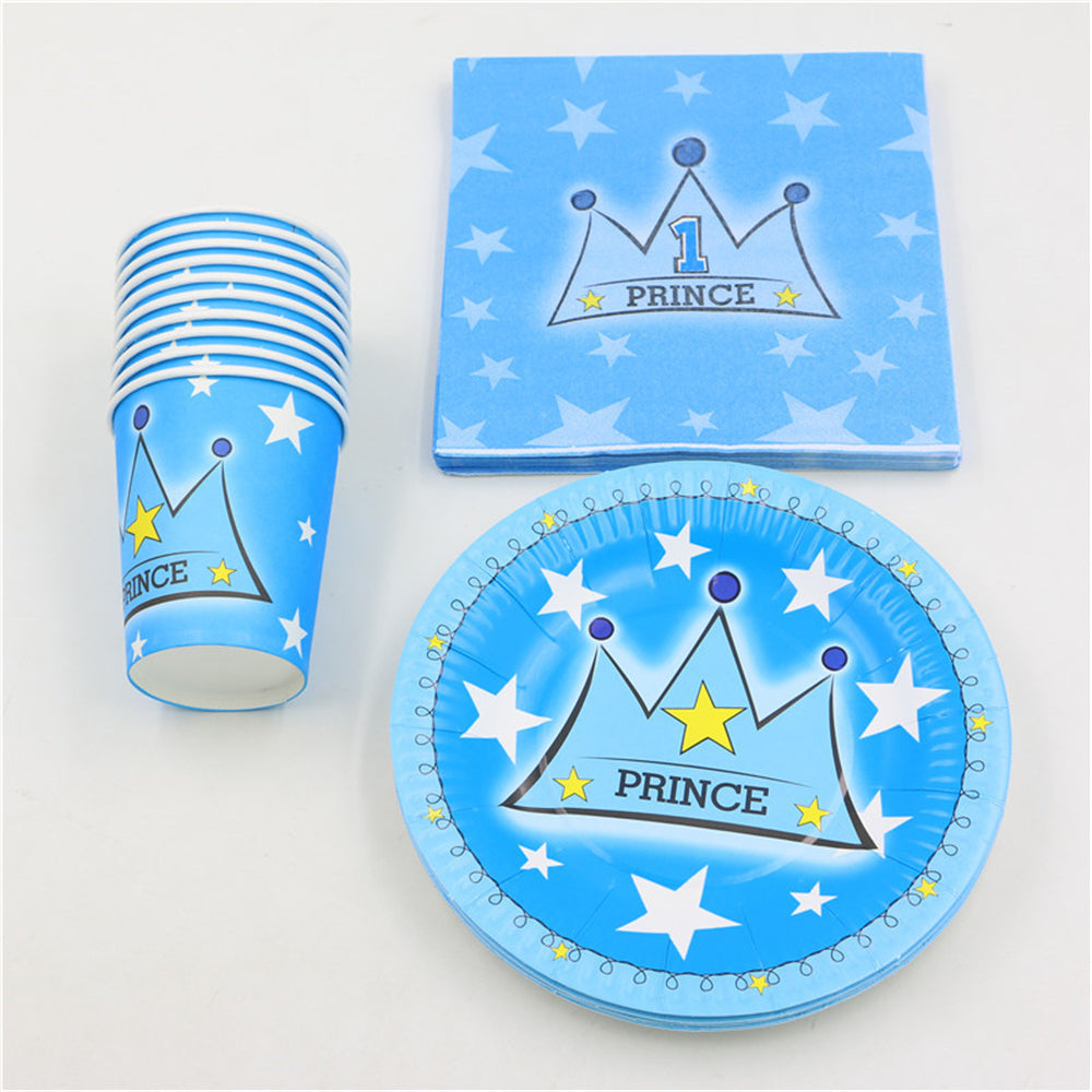 Prince/Princess Party Tableware Set