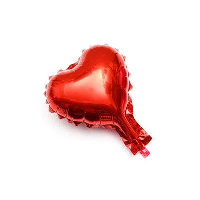 5"  Heart Shaped Foil Balloon