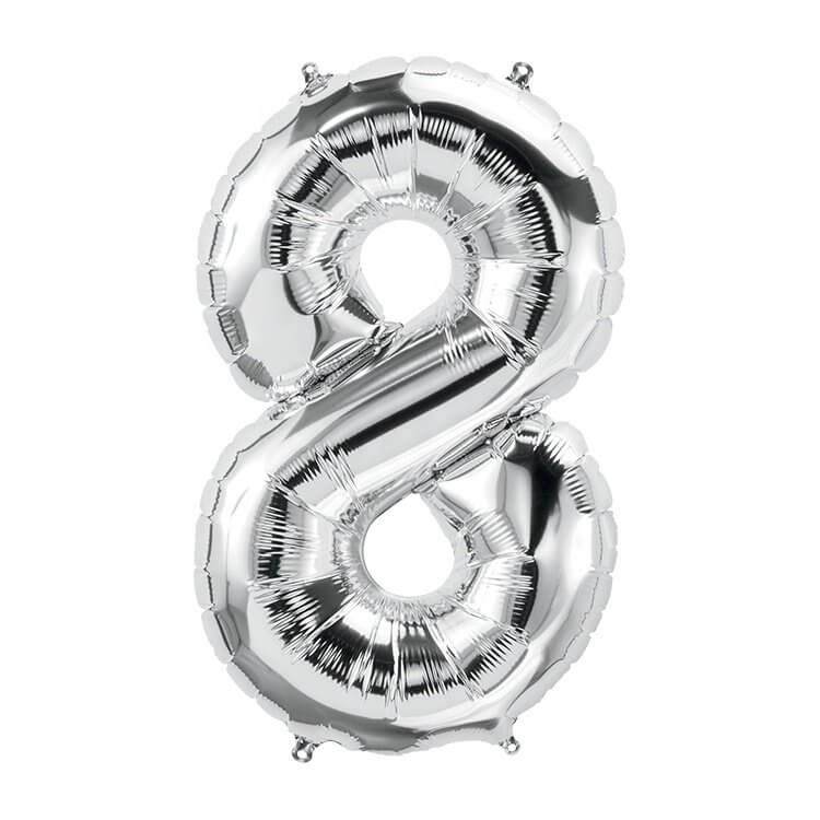 Numbers - Silver