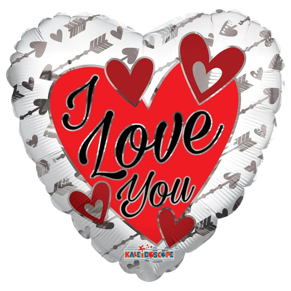 10" I Love You Foil Balloon