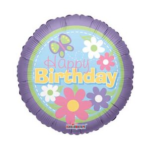 10" Happy Birthday Foil Balloon