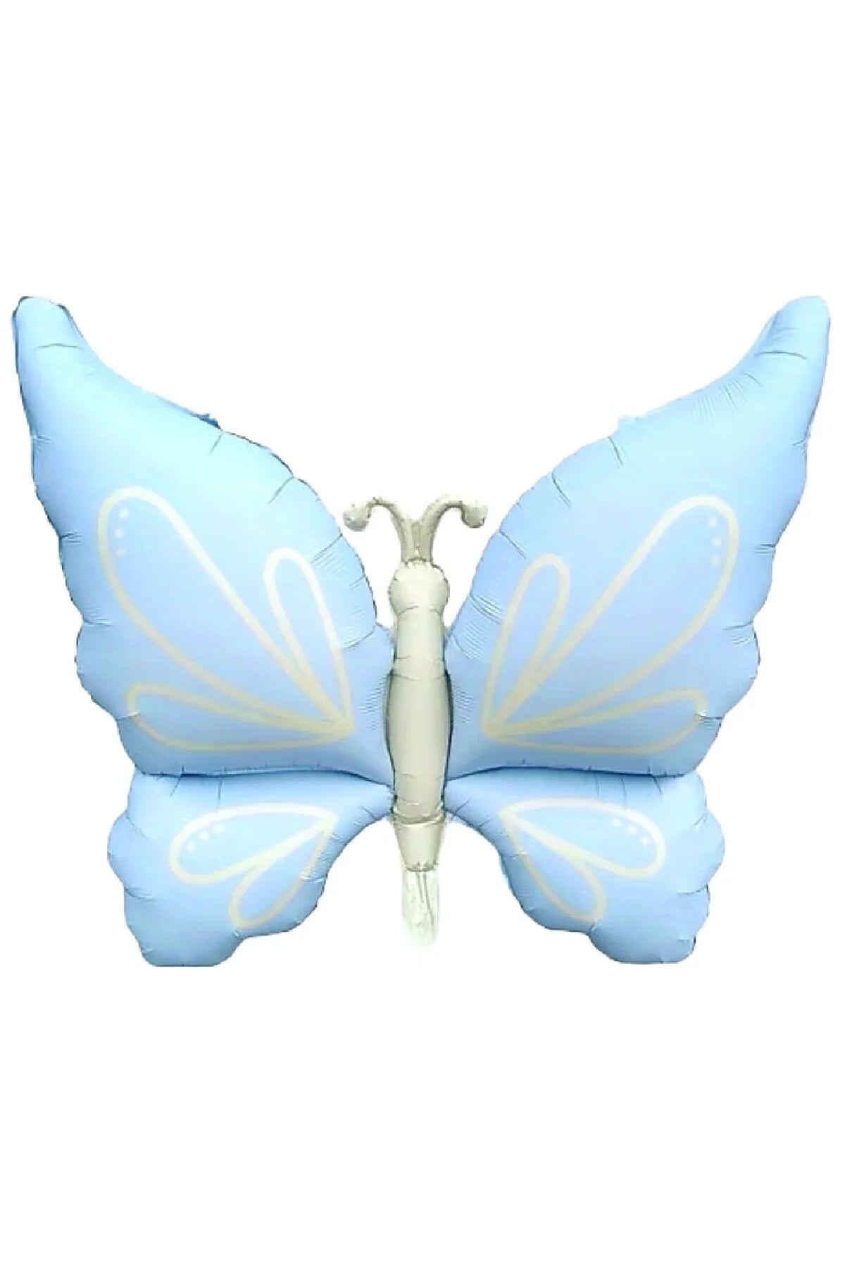 36" Pastel Butterfly Foil Balloon