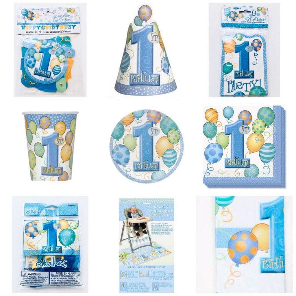 First Birthday Party Tableware Set