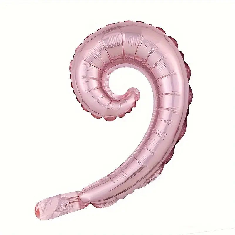 17" Spiral Wave Foil Balloon