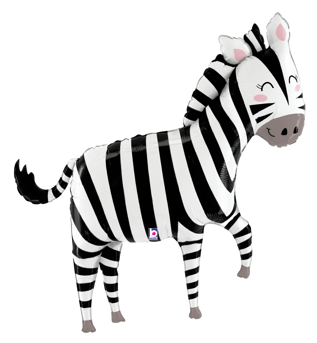 Zebra - Zoo Theme Foil Balloon