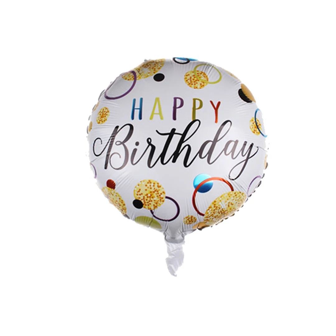 18" Happy Birthday Foil Balloon