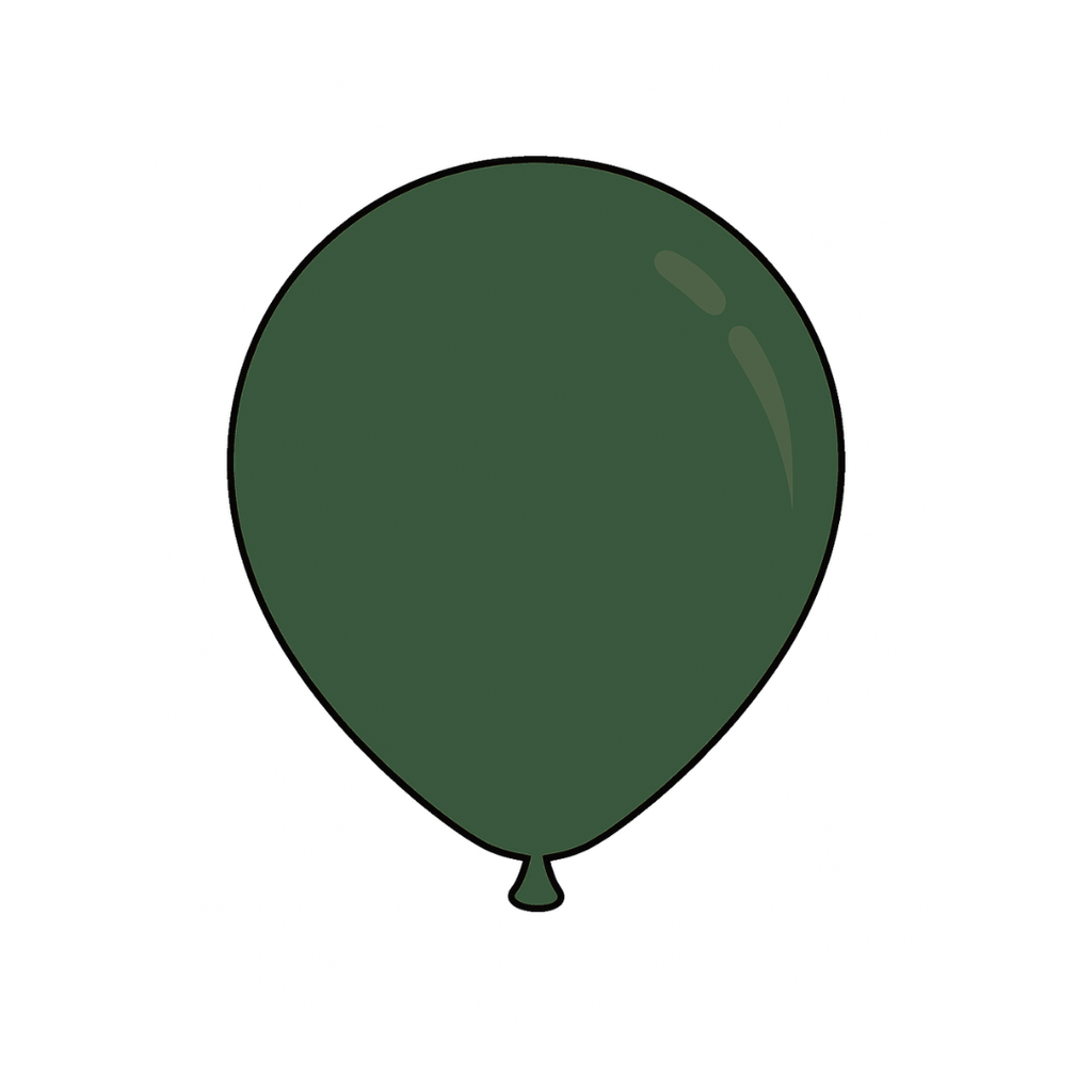 5" Retro Colors Latex Balloons - 100 per pack