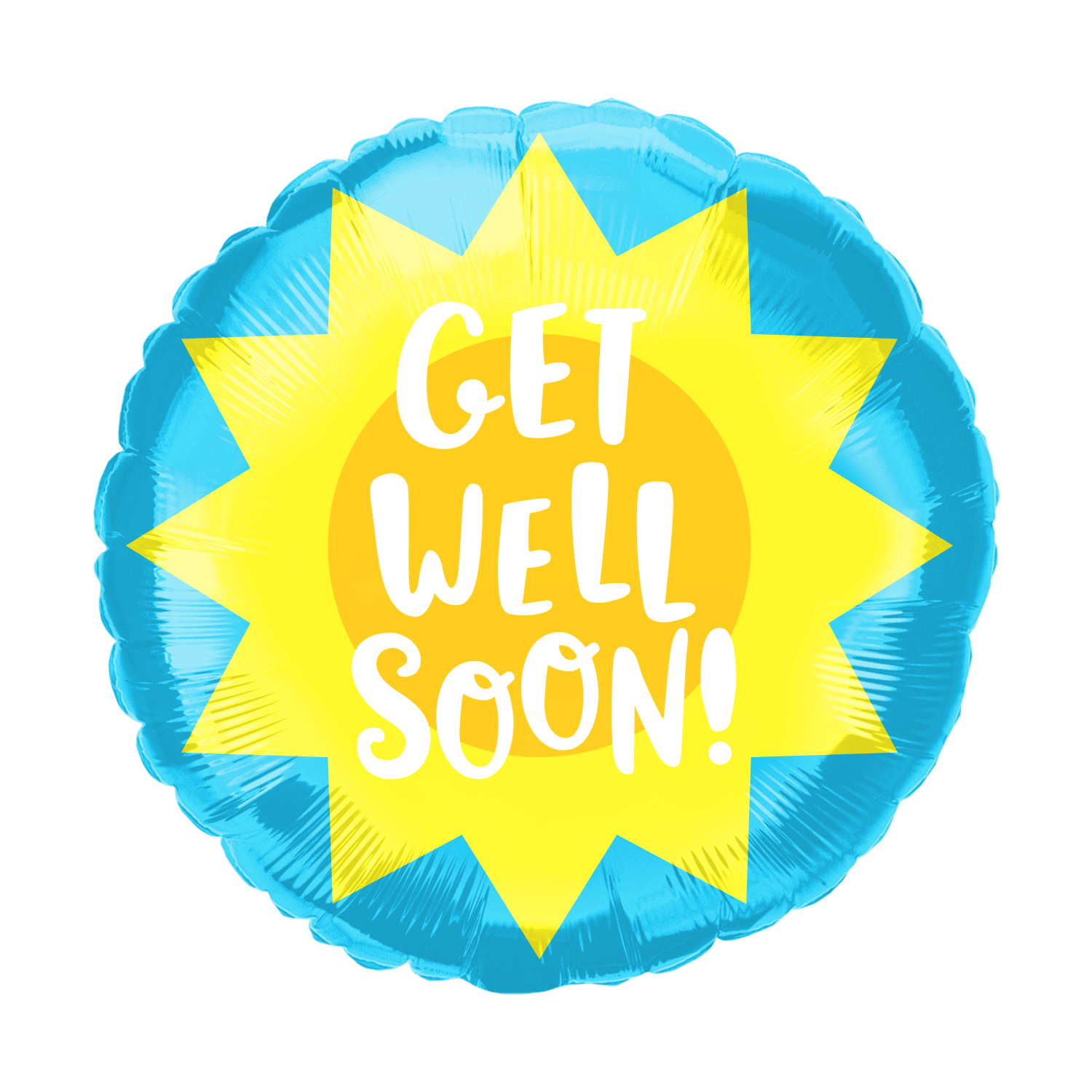 10" Get Well Soon Foil Balloon