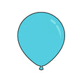 Turquoise - Solid Colors Latex Balloon