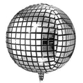 Silver Disco Ball ORBZ Foil Balloon