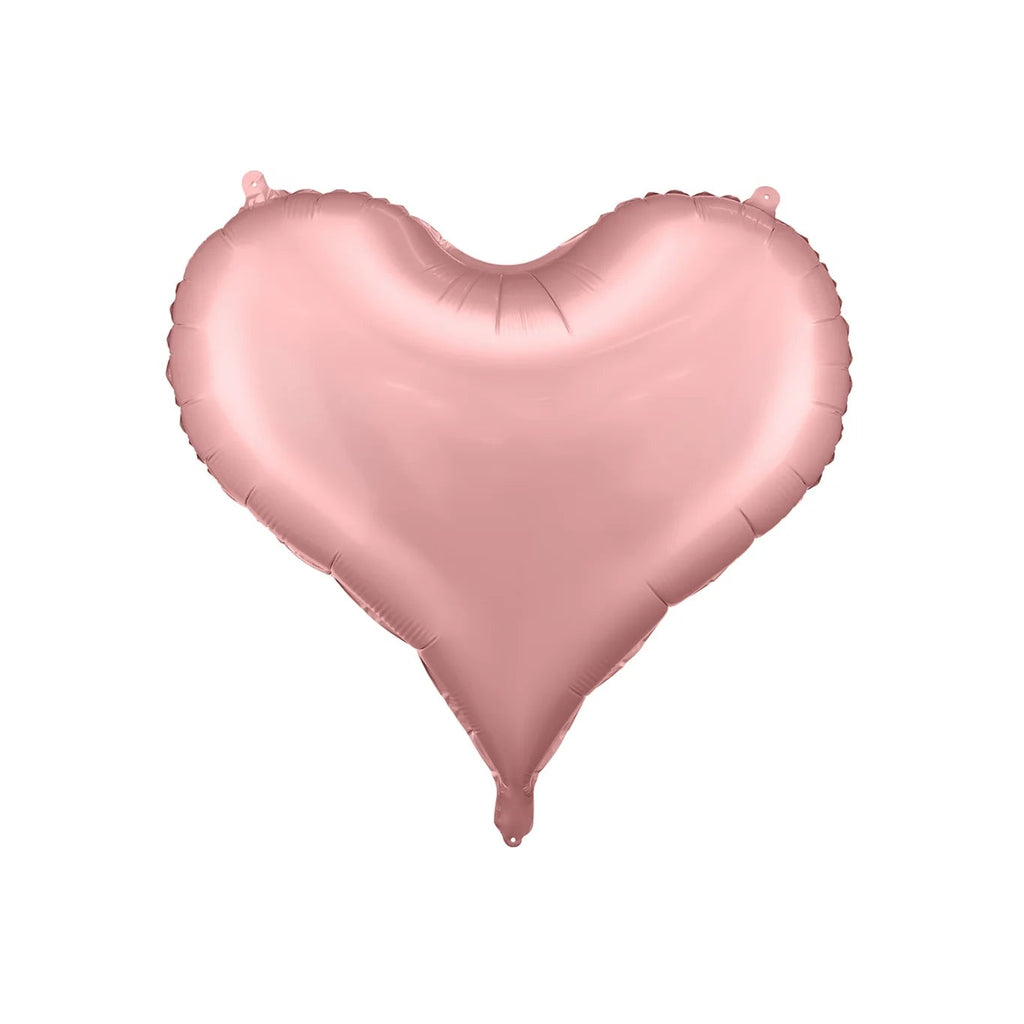 18" Pastel Heart Shaped Foil Balloon