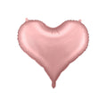 18" Pastel Heart Shaped Foil Balloon