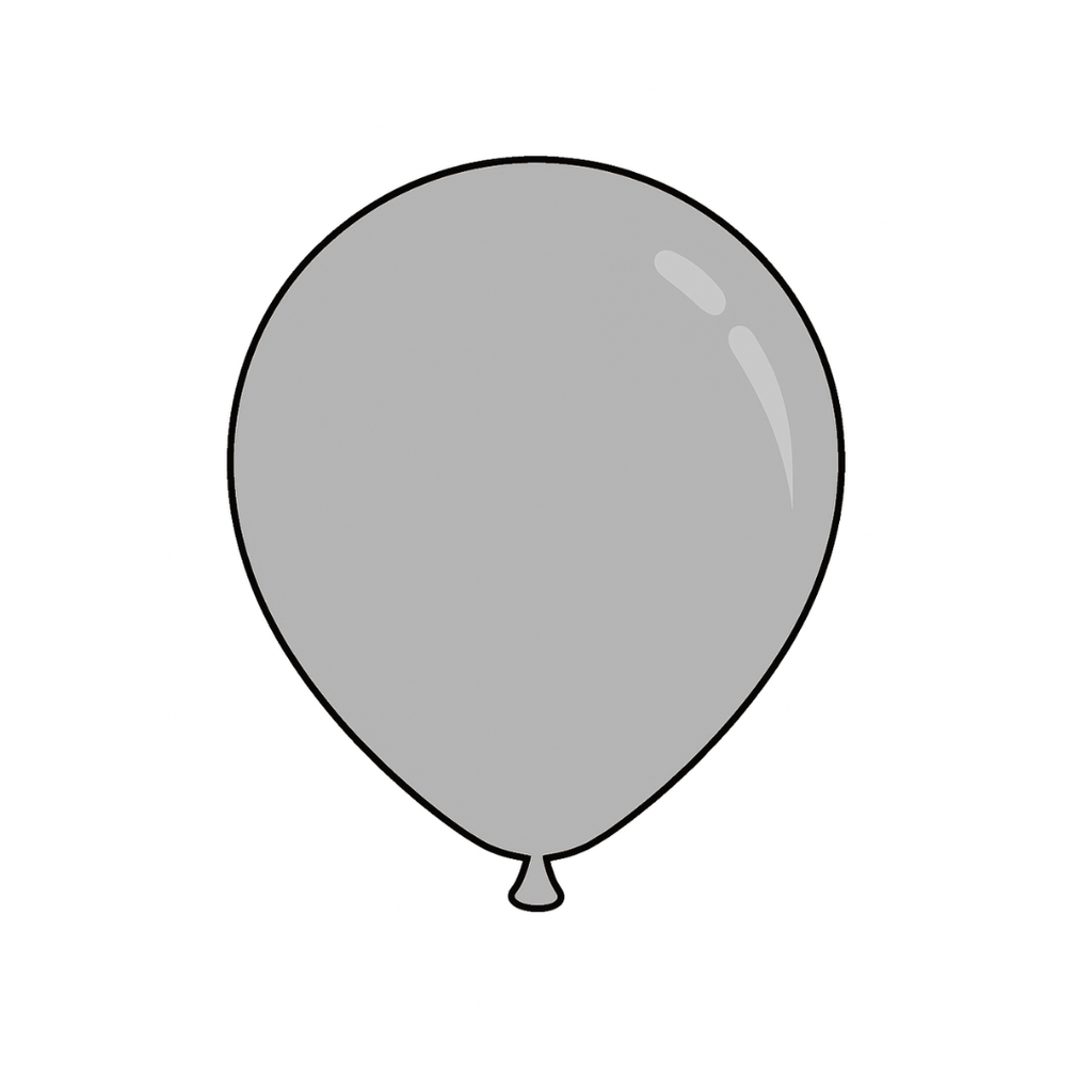 5" Retro Colors Latex Balloons - 100 per pack