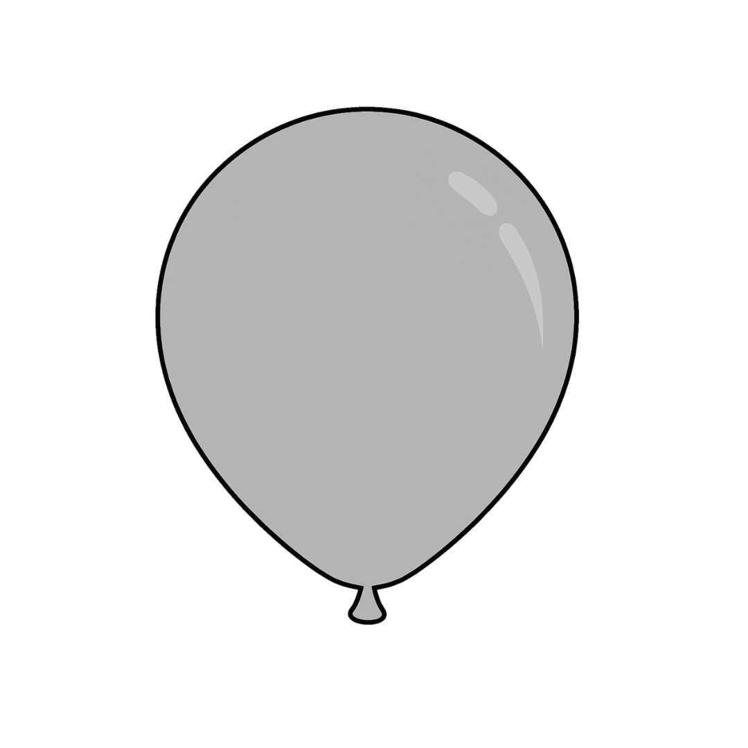 5" Retro Colors Latex Balloons - 100 per pack