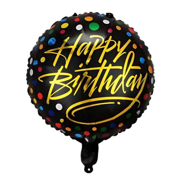 18" Happy Birthday Foil Balloon