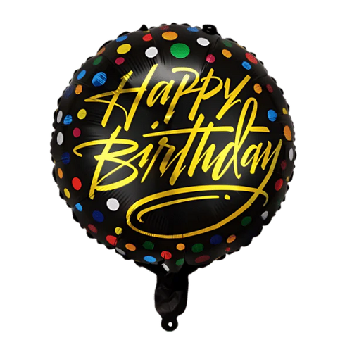 18" Happy Birthday Foil Balloon