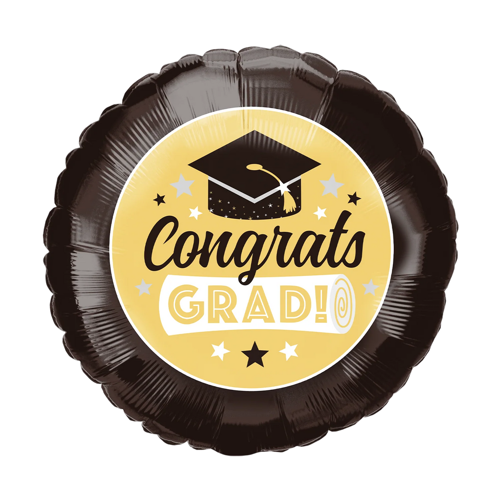18" Congrats Grad Foil Balloon