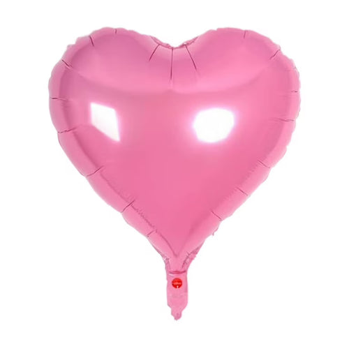10" Pastel Heart Shaped Foil Balloon