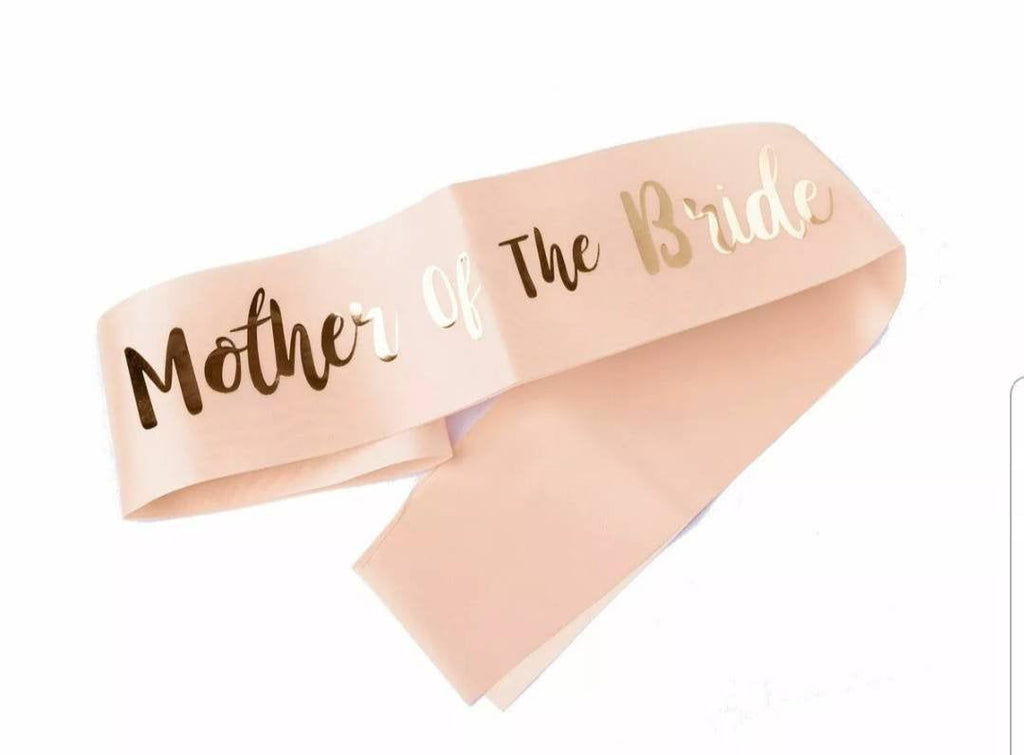 Mother of the Bride/Groom Sash