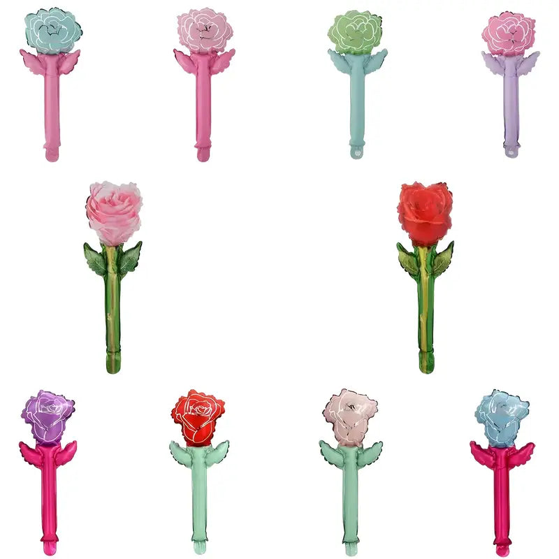 18" Roses Foil Balloon