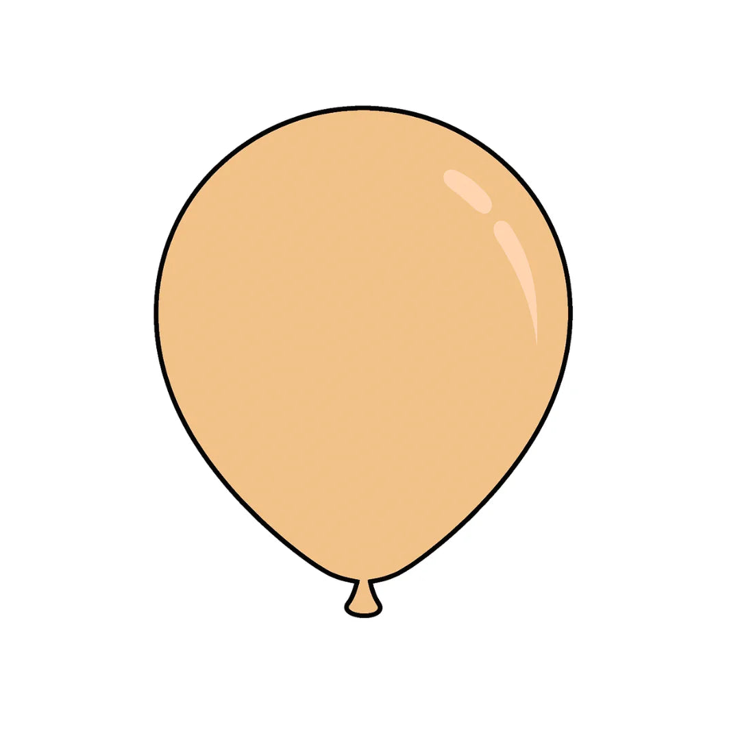 Apricot - Solid Colors Latex Balloon