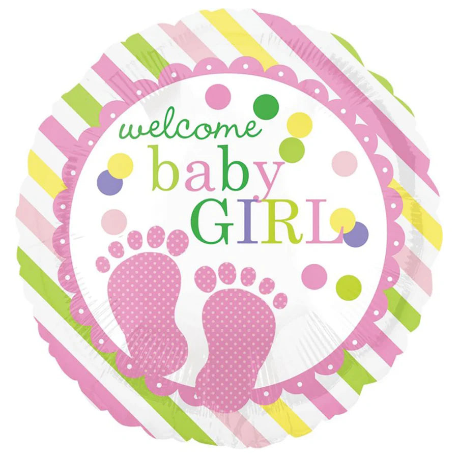 18" Welcome Baby Foil Balloon