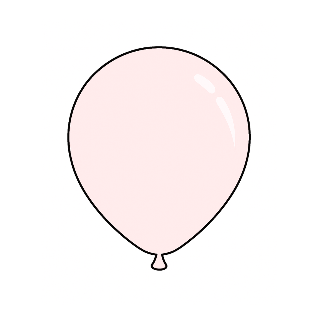 Pink - Dusk Pastel Latex Balloons