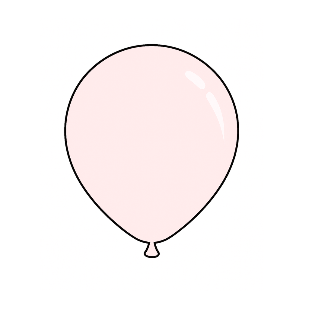 5" Pastel Colors Latex Balloon - 100 per pack