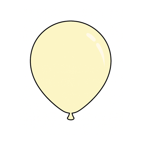 12" Pastel Colors Latex Balloon