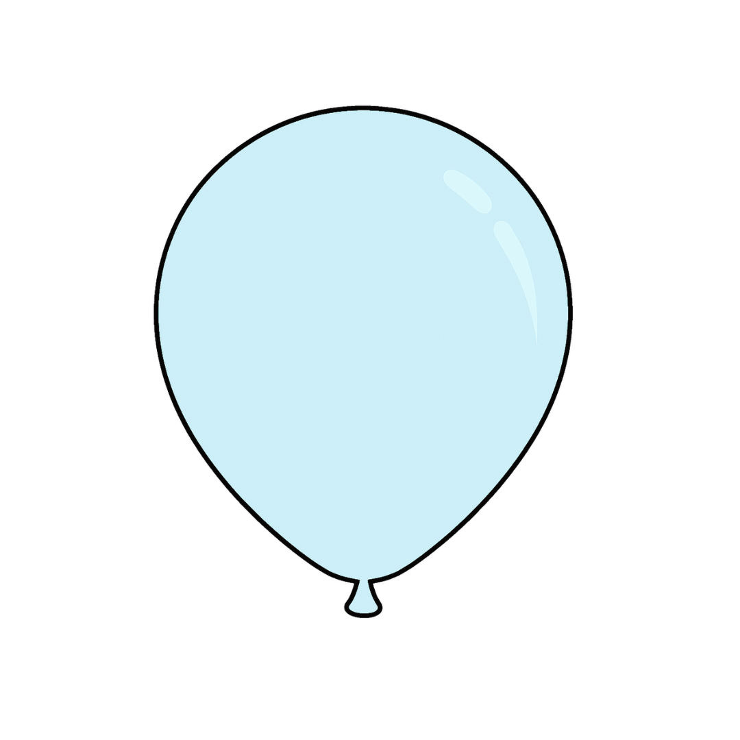 5" Pastel Colors Latex Balloon - 100 per pack