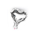 5"  Heart Shaped Foil Balloon