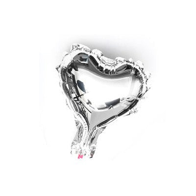 5"  Heart Shaped Foil Balloon