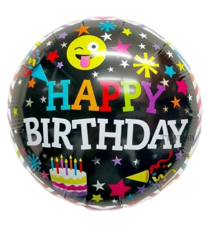 10" Happy Birthday Foil Balloon