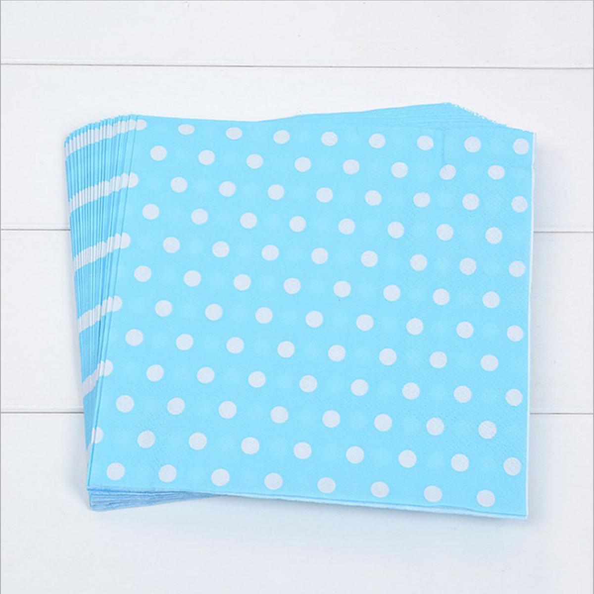 Polka Dot Party Paper Napkins